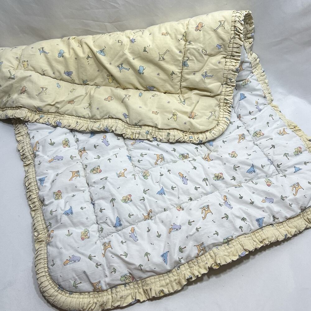 Vintage 2001 John Lennon Carters Musical Parade Handmade Baby Play Mat Pad 23x34